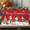 Vintage Christmas Snowman Metal Tin Sign Wall Art Decor For Home Bar Garden