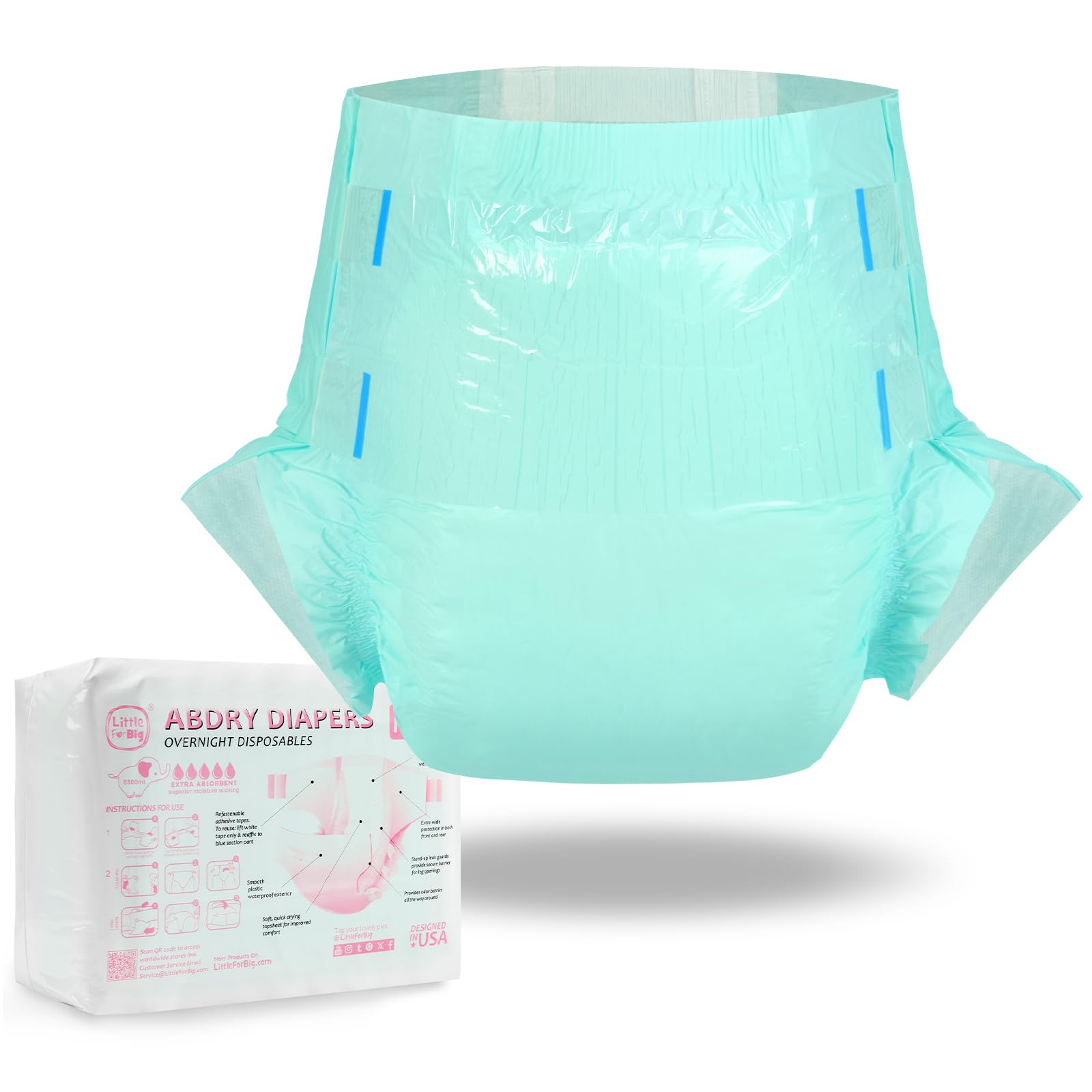 

LittleForBig Взрослые трусы однотонные высокие на липучках размер M подгузники, Тип, Цвет, Толстые, Впитываемость, Тип, 10 штук, Зеленый,