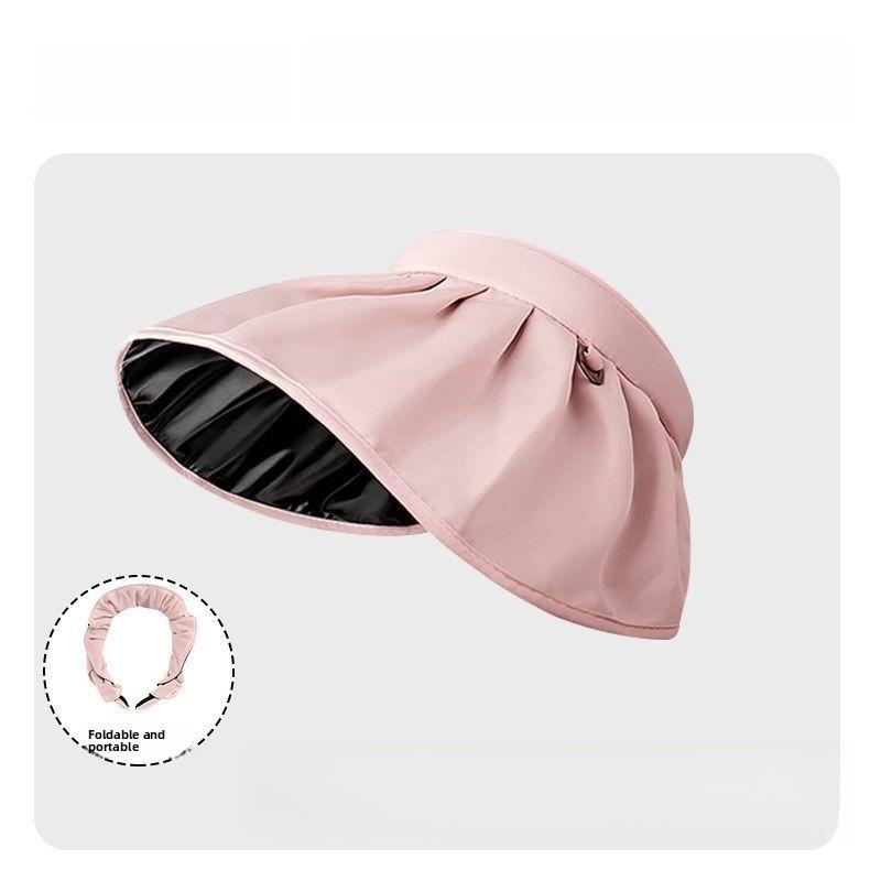 

Summer Sun Hat For Women With Uv Sunshade And Arc Brim Bright Sun Protection Style C