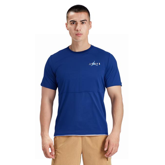 Jordan T Shirt Men's Marine Blue 677874-442