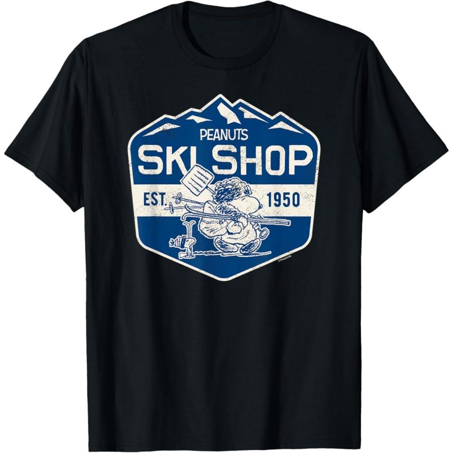Peanuts - Snoopy Woodstock Ski Shop 1950 T-Shirt S