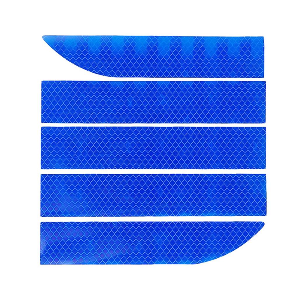 Car Reflective Sticker Car Trunk Adhesive Sticker Car Tailgate Trim Sticker Reflection Warning Decal Easy Installation