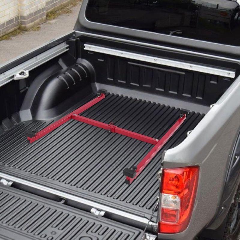 

Truck Bed Box Lift 800 lbs Capacity, Universal Adjustable Pickup Truck Cargo Lift Assist Tool, Steel Trucks Bed Loader with Adju
