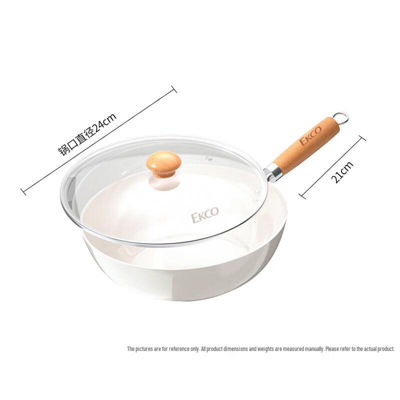 EKCO New Elegant White Ceramic Lightweight Pot