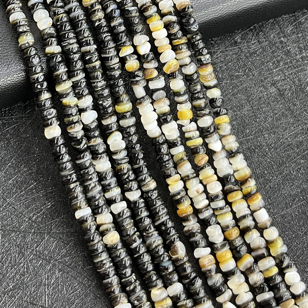 Natural Shell Beads, Fashion Handmade Irregular Loose Spacer Beads for Jewelry Making DIY Necklace, Bracelet, and Anklet Accessories, Crafts 38cm