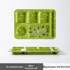 Melamine Compartment Canteen Tray