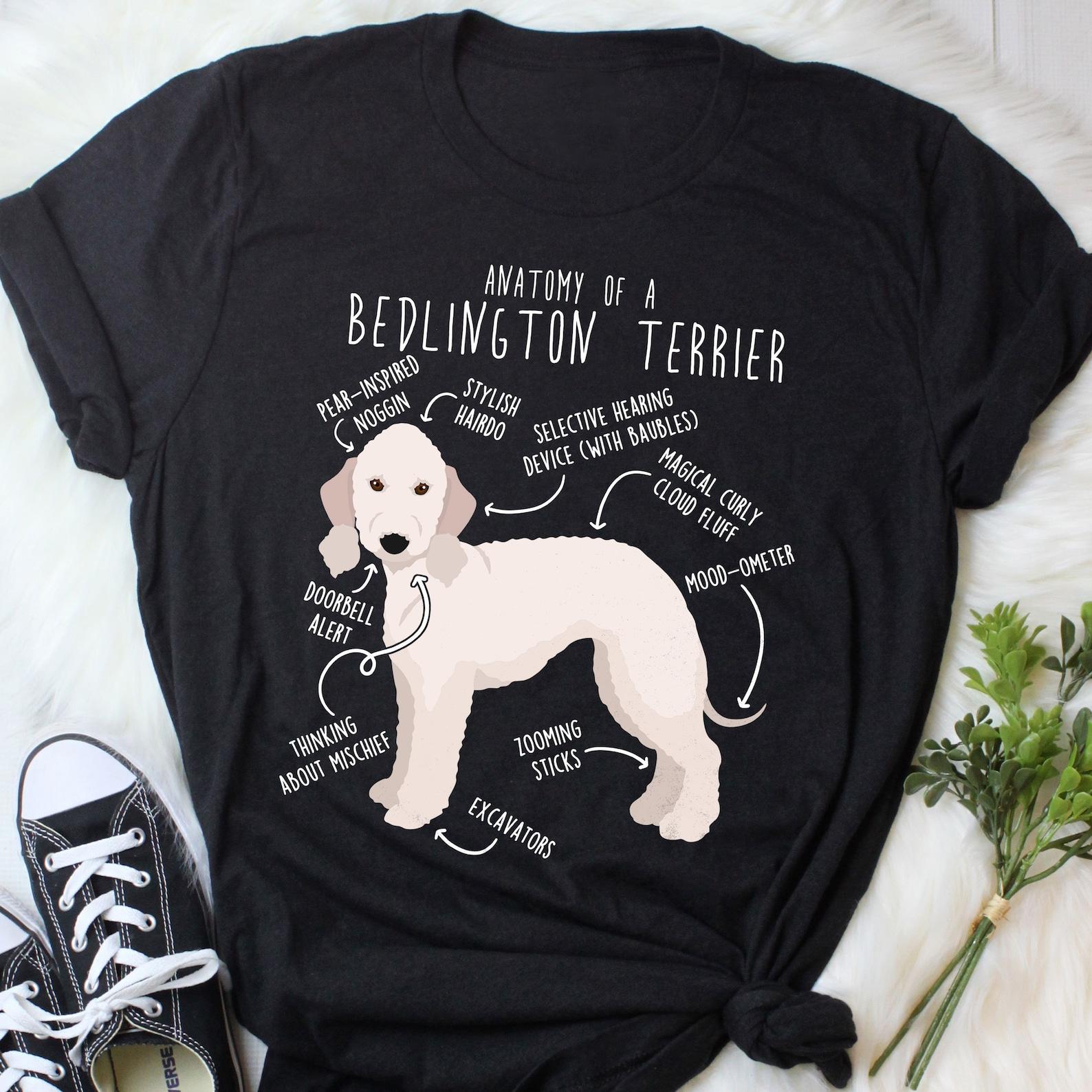 Bedlington Terrier Shirt, , , Funny Dog Lover Gift, Cute Bedlington Terrier Mom Dad T-shirt, Dog Tshirt, Pet Tee, Dog Sandy Humor 160