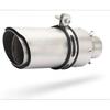 Universeller 51MM Motorrad Auspuff Doppelschicht Schalldämpfer Für R15 MT03 CBR650R ZX10R Z250 GSXS125 RSV4 S1000RR R1M TMAX560 ADV750