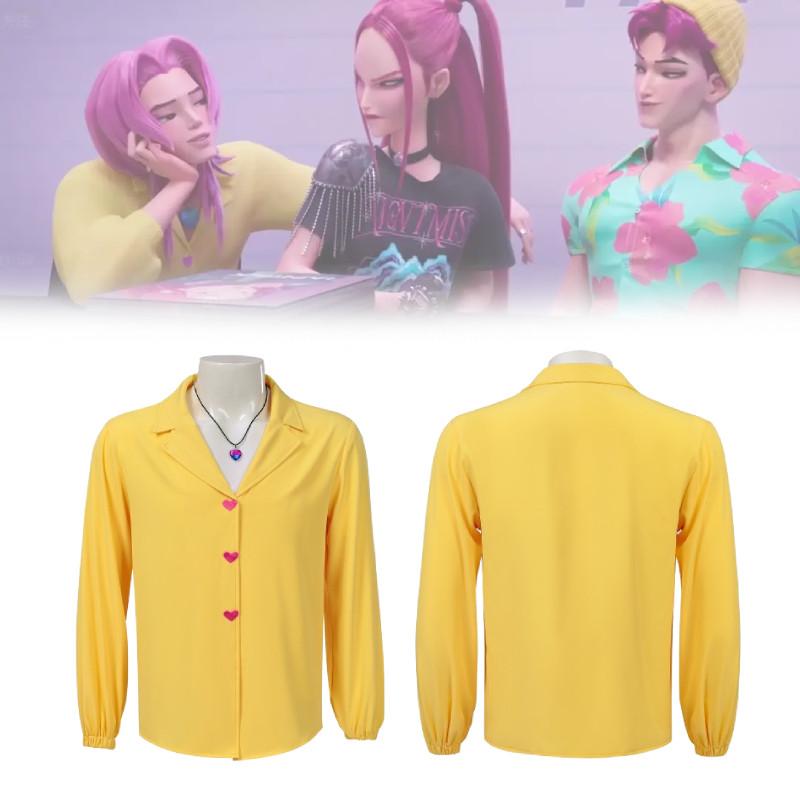 Demon Hunters Kpop Cosplay Costume Polyester Material Style Clothing Parties