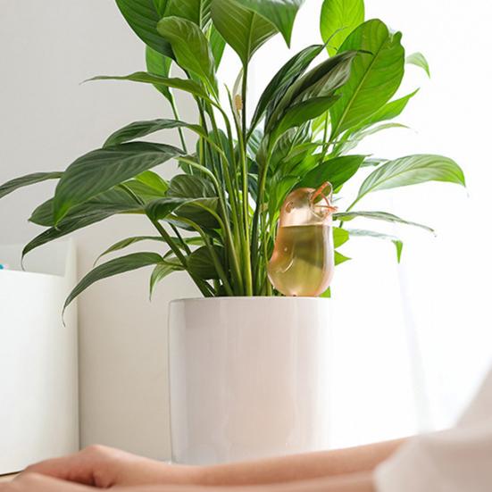 3 Pcs Self Watering Spikes Bird Shape Automatic Watering Globes Slow Release Plant Watering Bulbs for Indoor Outdoor Plants