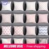 Pink Fresh Decorative Pillowcase Living Room Office Ornaments Home Pillowcase