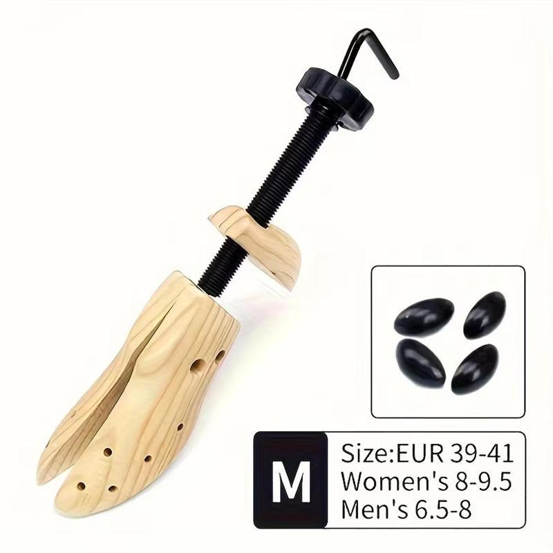 

Shoe Trees Wooden Shoe Stretcher,Adjustable in Length and Width Size for Men and Women, Wood Shaper Stretches Length & Width