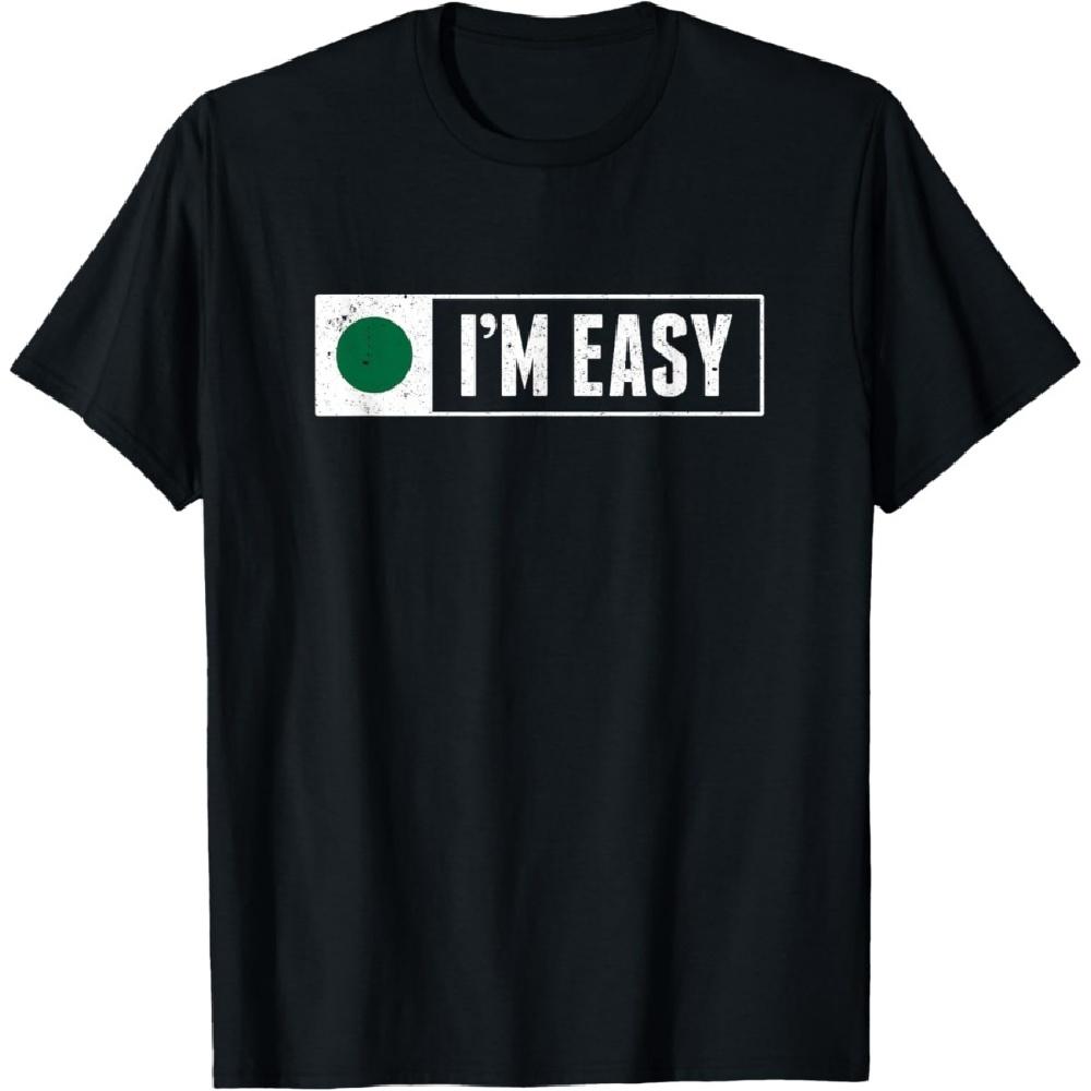 

Funny I m Easy Snowboard Ski Mountain Sign Retro Vintage T-Shirt XXXXXL