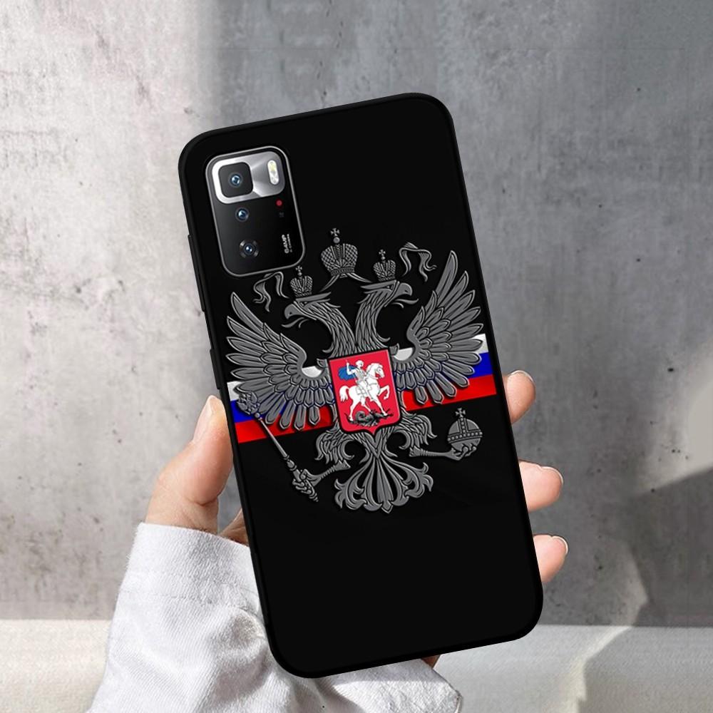 

Russia Coat Of Arms Eagle Flag Phone Case For Redmi Note 4 X 5 A 6 7 8 Pro T 9 Pro 9S 10 Pro 11 Pro 11S 11Epro PocoM3pro Redmi Note11Epro