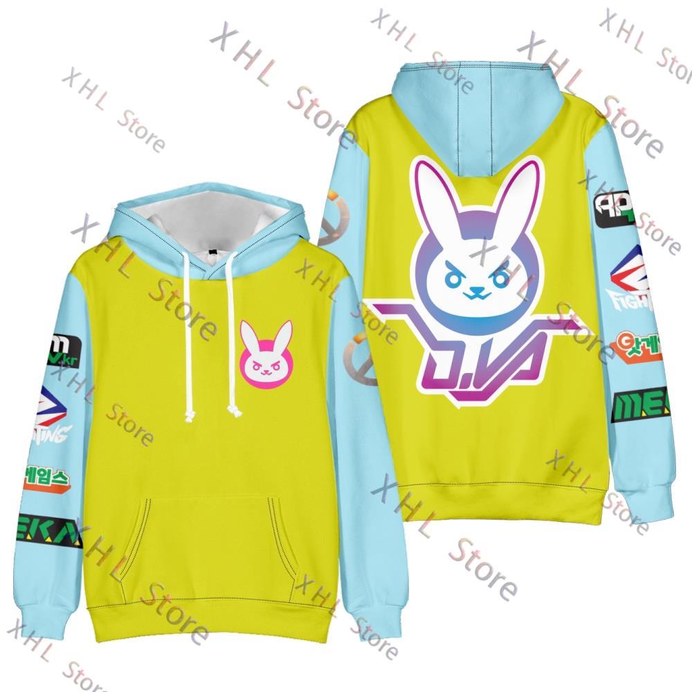Cool Anime Dva Mikina Cosplay Pulovr Osobnostní Logo Mikina Cool Dámské A Pánské Ležérní Streetwear Oblečení Králík Kawaii Dětské T