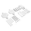 Baby Gate Handrail Mount Base High Strength Plastic Strong Load Bring Baby Gate Banister Adapter for Home
