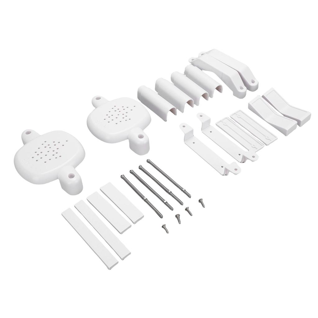 Baby Gate Handrail Mount Base High Strength Plastic Strong Load Bring Baby Gate Banister Adapter for Home