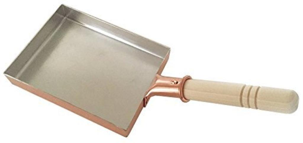 Nakamura Doki Seisakusho Copper Tamagoyaki 13 Lengths X Professionally Used Tamagoyaki Frying Fluffy and Mellow Made In Japan Pot, (13cm 18cm) Pan,