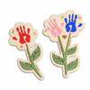 Unfinished Wood Wooden Ornament Flower Shape Table Decoration  Classroom Activity