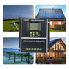 100A MPPT/PWM Solarladeregler 12V/24V/36V/48V Auto Controller Dual USB