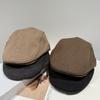 Autumn and Winter New Forward Hat Women's Retro Literary and Casual Versatile Detective Hat Sun Protection Visor Men