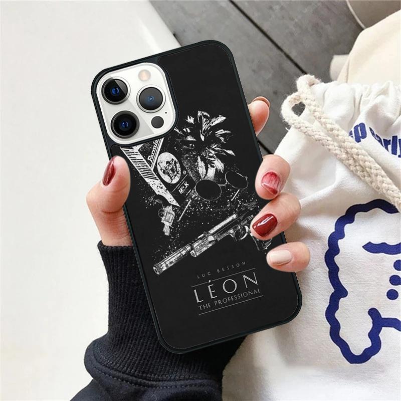 Killer Leon Phone Case For iPhone 17 Air 15 16 Cover 11 13 14 Pro Max 12 Plus Max Fundas