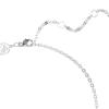 Swarovski Insigne Solid Color Design Rhodium Plated Cubic Zirconia Necklace Women necklace Silver 5675577