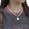 100% Natural Freshwater Pearl 14K Gold Filled Female Pendant Necklace  For Women Birthday Gifts New Style 2024