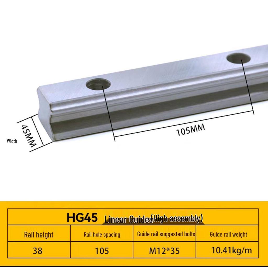 HIWIN Interchangeable Linear Guideway Block for HGH/EGH/CA Series (Sizes 15-30)