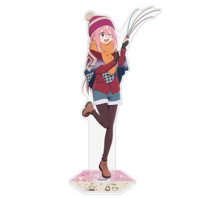 [Oficial] 2D COSPA "Laid-Back Camp TEMPORADA 3" Ilustração Original Nadeshiko Kagamihara Suporte Acrílico (ampla) Versão Acampamento de Aniversário