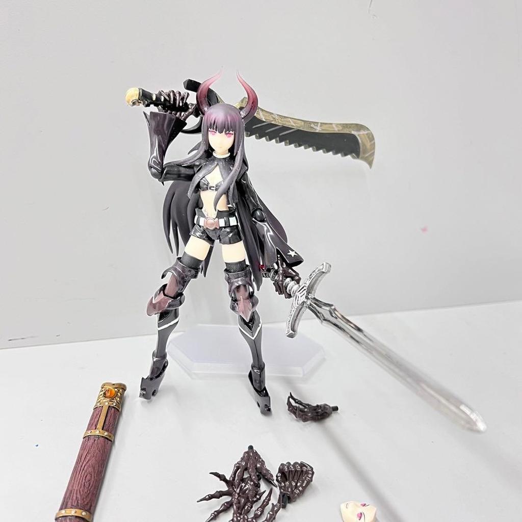 [USED] Figma BRS Black Gold Saw Black Rock Shooter