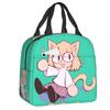 Custom Funny Neco Arc Lunch Bag Men Women Cooler Warm Insulated Lunch Box for Student School Thermal Bags lunchbag