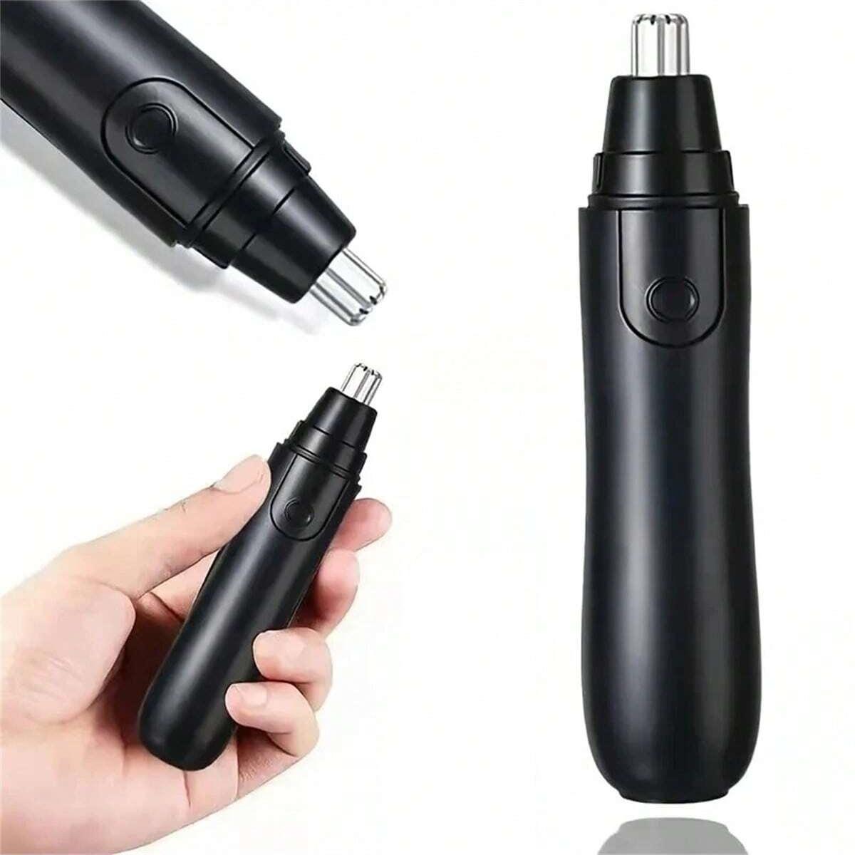 Men s Ear And Nose Trimmer Rechargeable USB Electric Nose Hair Trimmer - Painless Eyebrow And Facial Hair Removal Nose Trimmer