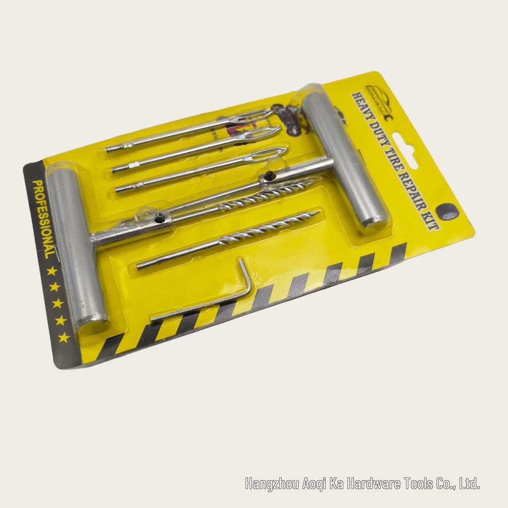 Motorcycle Tubeless Tire Quick Repair Kit - Outdoor Emergency Tool