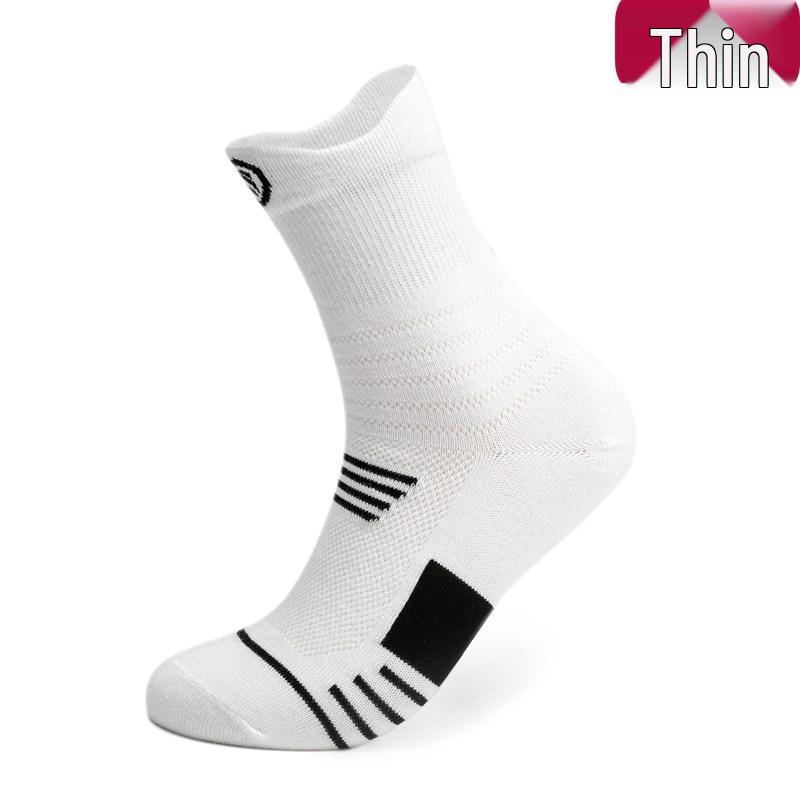 Herren Mittelhöhe Dicke Frottee Basketball- & Laufsocken - Elite Outdoor Sportsocken