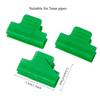 60pcs Green Plastic Greenhouse Film Clips - Heavy-Duty Windproof Garden Clips for Securing Mulch, Tarp & Plant Covers
