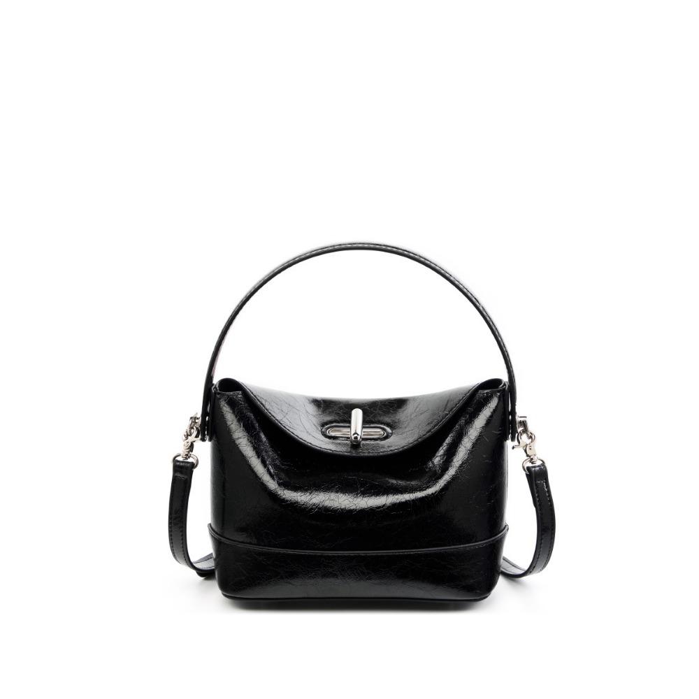 

Новая высококлассная универсальная наплечная сумка-тоут из коровьей кожи чёрный