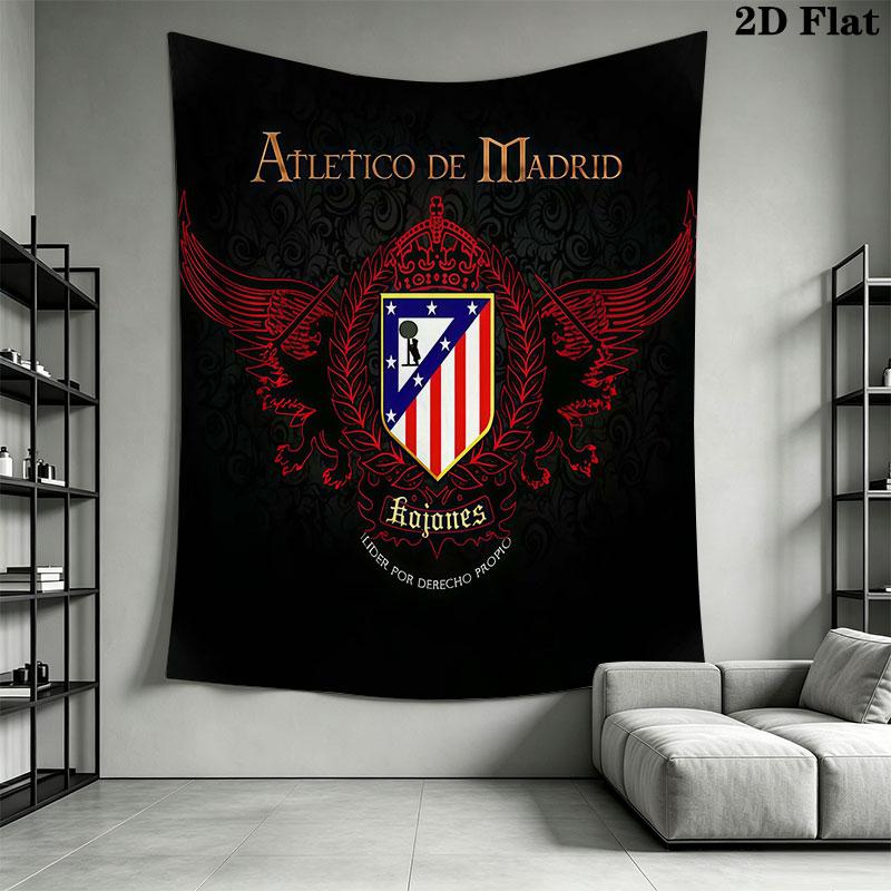 Atleti H Wall Hanging Printed Fabric Blanket Decorative Tapestries for Bedroom Living Room Home Decor