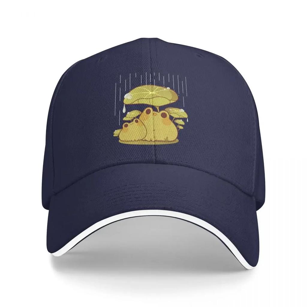 Froggies Together In the Rain Baseball Cap Hip Hop Trucker Hat New In Hat Vintage Unisex Golf Wear Women's