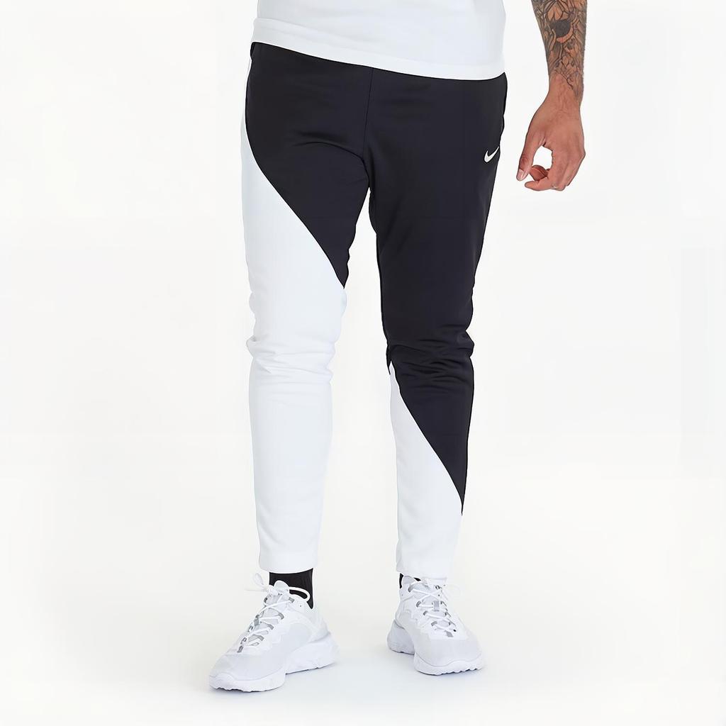 Nike Black White Colorblock Athleisure Casual Sports Long Pants Black Men's BV5290-010