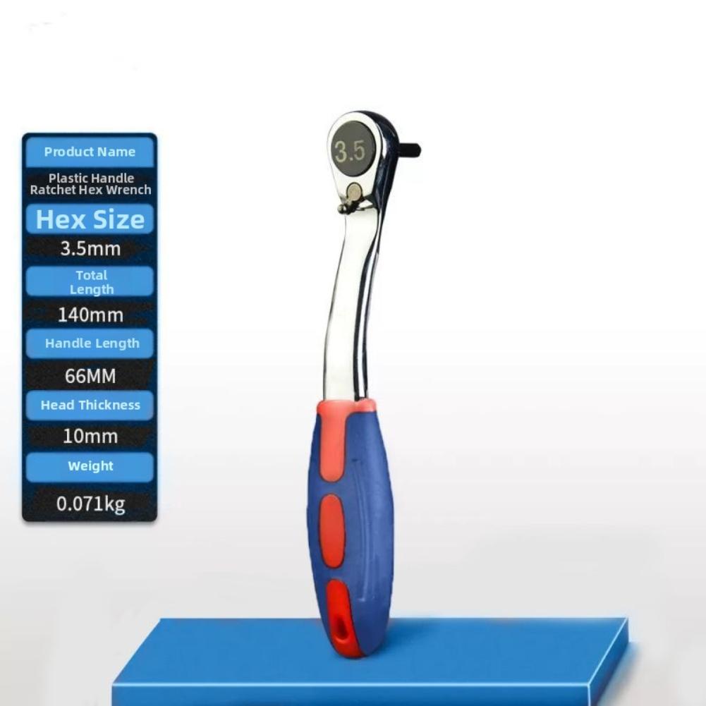 72 Teeth Drive Ratchet Wrench Socket Bit Dual Purpose Wrench Quick Release High Sales Manual Tool Accessories