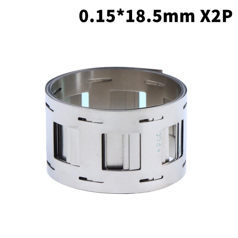 1 Rolle Lithium-Batterie-Nickelstreifen 1 Meter 0,15*20,2 mm 2P Vernickelter Stahlstreifen für 18650-Akkupack-Punktschweißen
