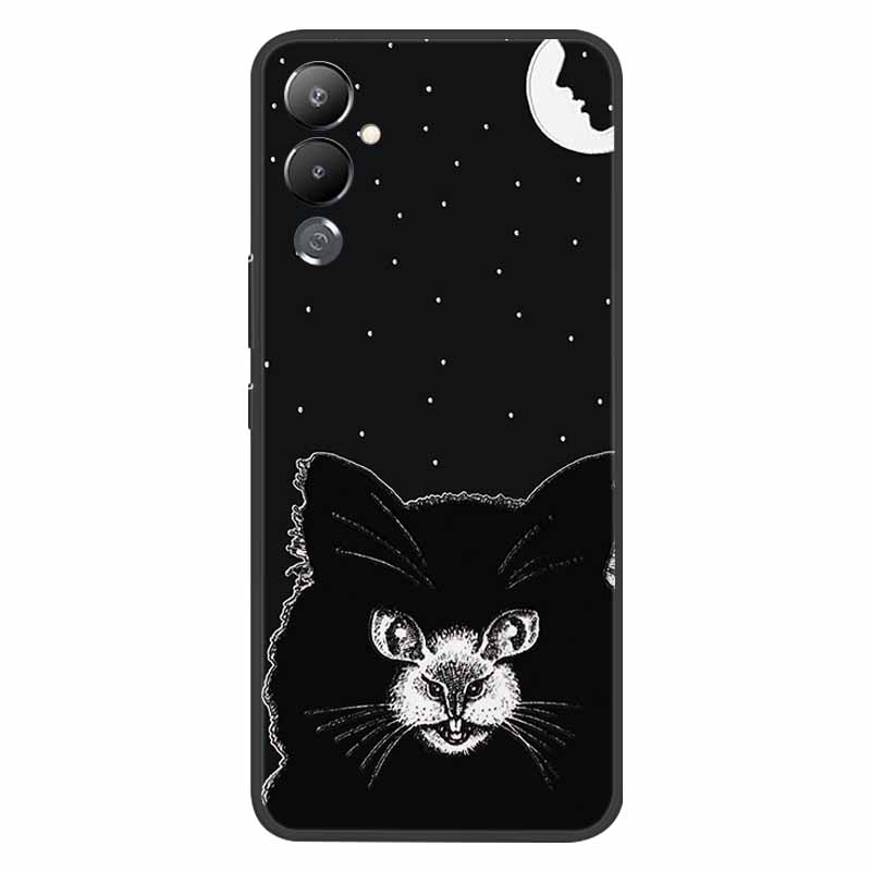 

For Tecno Pova 4 Case Pova4 Pro 3D Relief Emboss Phone Cover For Tecno Pova 4 Pro Coque Pova4 2022 Soft Silicone Cartoon Tecno Pova 4 Pro
