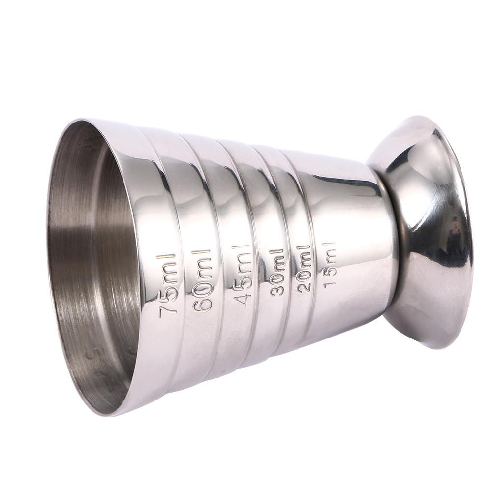 Quality Barware Measure Tool Bar Tool Wine Cup Bar Jigger Shot Cup Measuring Mug Stainless Steel