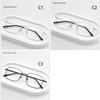 Anti-blue Light Glasses Square Metal Eyewear Women Man Daily Commute Eyeglasses Blue Light Blocking Man Lady Computer Eyeglas