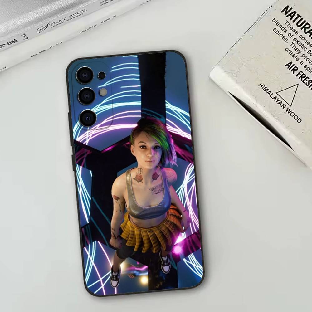 

Judy Phone Case Black Silicone Soft For Samsung S25,S24,S21,S22,S23,S30,Ultra,S20,Plus,Fe,Lite Samsung S23plus5G