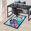 1pcStitch Experiment Office Rug, Under Chair Carpet, Gift for, Home Decor, Cartoon Themed Floor Mat, Vibrant Colors, Soft and Plush