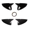 For Mazda3 Mazda 3 axela    carbon fiber Car Rear-view Mirror Covers Shell Rearview Mirror Edge Guards Cover
