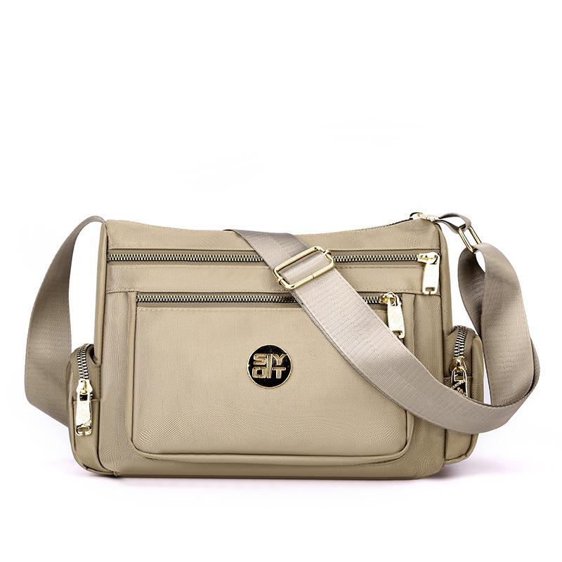 

Bags Women s wear-resistant commuter mother bags New women s shoulder messenger bags Nylon cloth casual dumpling bags