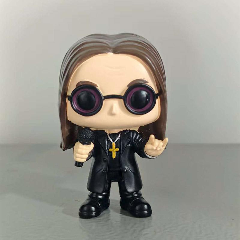 For Ozzy Osbourne Figure Thank You The Final Show Back To Beginning Farewell Figurine Desk Decorations Poseable Articulated Scale Detailed Movable